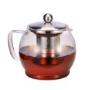 Bambelaa! Teekanne mit Stövchen Siebeinsatz Glas Set Tee Glaskanne Teebereiter Kaffeekanne Teesieb Kanne Teewärmer ca.1,2 Liter
