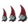 Bambelaa! Wichtel mit grauem Bart und roter Mütze (Höhe 25 cm , 36 cm oder 45 cm)