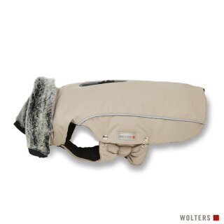 Winterjacke Amundsen Dackel 46 cm taupe