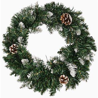 Bambelaa! Knstlicher Weihnachtskranz Adventskranz Tannenkranz Trkra,  15,99