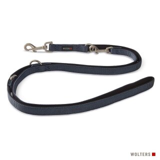 Professional Comfort Führleine Gr.L (200 cm x 2,0 cm graphit/schwarz)